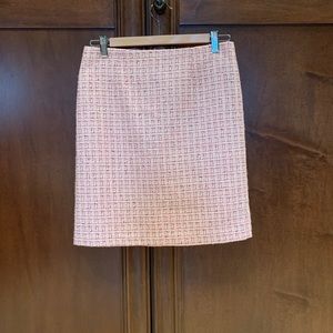 Pink Tweed Skirt